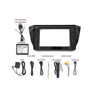 Ai jia 2 Din interno lettore DVD per auto telaio adattatore raccordo per cruscotto kit pannello Facia per 2016 + SKODA superba cornice da 10 pollici - Product Image 2