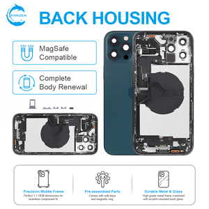 Carcasa Trasera de Alta Calidad STAROZON para iPhone <span class=keywords><strong>12</strong></span> Mini <span class=keywords><strong>Pro</strong></span> Max, Fácil de Instalar, Plug and Play - Product Image 6