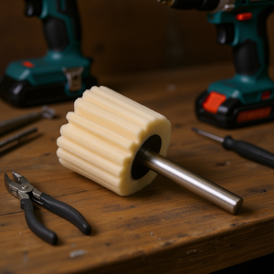 Disque à lamelles en feutre Ttake 50x30 mm, tige de 6 mm, tampon de polissage - Product Image 3