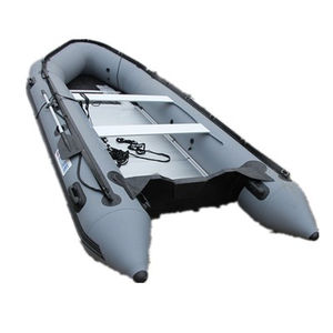Bote inflable de 4,2 m, ZB-420 deportivo de suelo de aluminio con certificado CE - Product Image 1