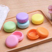 Pot de Crème pour le Visage en Plastique avec Bouchon à Vis Recyclable pour les Soins de la Peau et des Yeux, 10g, Personnalisable