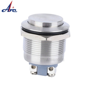 Abilkeen 22mm cao vòng đầu U <span class=keywords><strong>Series</strong></span> kim loại <span class=keywords><strong>push</strong></span> <span class=keywords><strong>button</strong></span> chuyển 1NO tự thiết lập lại loại với 2-pin vít thiết bị đầu cuối - Product Image 5