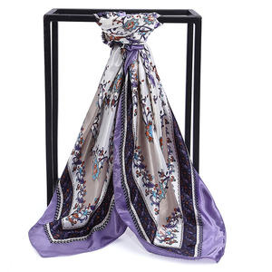 Hijab en jersey élégant de qualité supérieure, voiles de pierre pour hijabs, écharpe en polyester spandex doux pour femmes, châle ethnique en soie - Product Image 1