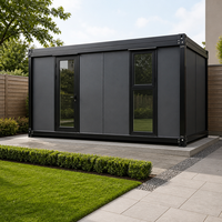 Maison préfabriquée moderne en conteneur de 20 pieds ou 40 pieds, cabine modulaire extensible, mini-maison en conteneur pour hôtel ou complexe hôtelier