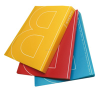 Porte-documents A4 en PP avec 30 pochettes, classeur de présentation avec pochettes en plastique, album de présentation pour œuvres d'art/photographies/documents