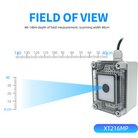 Escáner de Código de Barras XT216MP IP65, Resistente al Agua, para Áreas de Lavado, Farmacéutico