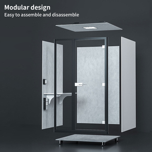Văn phòng gian hàng điện thoại cuộc họp Pods riêng tư gọi điện thoại gian hàng âm thanh cách âm gian hàng để bán & văn phòng xây dựng - Product Image 5