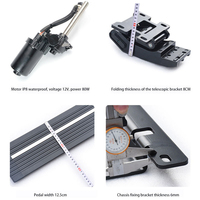 Marchepieds électriques automatiques en alliage d'aluminium pour CHEVROLET SILVERADO 2015-2018 Zhenghe