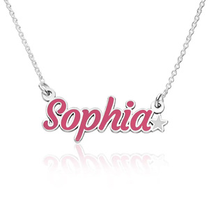 Gioielli Shunquan, Collana Personalizzata in Acciaio Inossidabile <span class=keywords><strong>con</strong></span> Catene, <span class=keywords><strong>Stelle</strong></span> e Lettere Colorate Fai-da-Te, Regalo Unisex - Product Image 5
