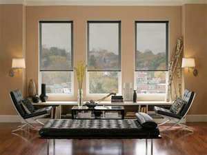 Custom Design Rolgordijnen Woonkamer Pull Down Waterdichte Polyester Badkamer Kantoor Draadloze Lente Verduisteringsgordijnen - Product Image 4