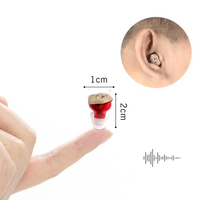 Great-Ears Fournitures de Soins de Santé Mini Amplificateur Sonore ITE Aide Auditive Rechargeable pour Personnes Smart Health