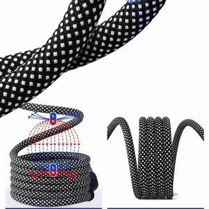 Câble de données tressé à attache magnétique <span class=keywords><strong>pour</strong></span> charge rapide <span class=keywords><strong>USB</strong></span> Type-C, <span class=keywords><strong>cordon</strong></span> de synchronisation <span class=keywords><strong>pour</strong></span> téléphone portable, tablette, <span class=keywords><strong>disque</strong></span> <span class=keywords><strong>dur</strong></span> <span class=keywords><strong>externe</strong></span> - Product Image 3