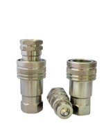 Ensembles de raccords rapides hydrauliques Naiwo NPT 3/4" à connexion par poussée ISO7241-A en acier au carbone, à déconnexion rapide