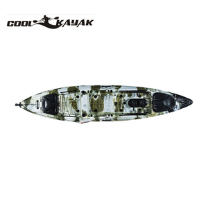 Kayak de pêche à succès BIG DACE PRO 13FT, siège unique, kayak KUER, kayak à assise sur le dessus, kayak en LLDPE rotomoulé - Product Image 5
