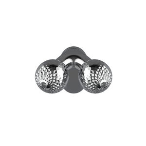 Herramientas de masaje Facial antienvejecimiento cara plata regalo oro piedra cuerpo cabeza de Metal oscuro Acero inoxidable rodillo cuello dispositivo de belleza - Product Image 4