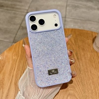 Étui de téléphone 2-en-1 de luxe tendance avec strass pour filles Honatop, style Ins, en promotion pour iPhone 16 Plus, 14, 15, 17 Pro Max, 17 Air, 18 Pro Max