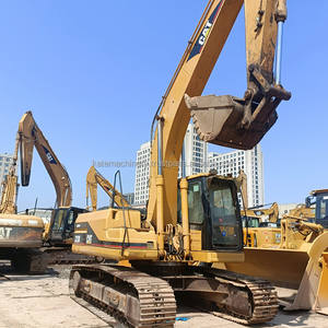 Mini pelle hydraulique Cat 320B reconditionnée en usine, poids en état de fonctionnement de 20 tonnes, noyau de pompe à moteur en parfait état - Product Image 6