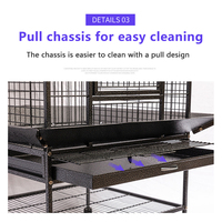 Vente en gros en Chine fabricant pas cher grand élevage canari oiseau perroquet cages extérieur intérieur utilisant à vendre