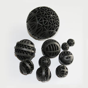 บอลพลาสติก PP สำหรับเพาะเลี้ยงปลาบ่อเลี้ยงปลา - Product Image 4