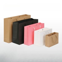 Sacs cadeaux pour bijoux WENWI pas chers, MOQ 100 pièces, taille personnalisée, impression de logo, rose, blanc, noir, pour toutes les occasions