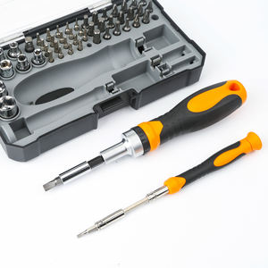 ชุดไขควงเฟืองล้อสำหรับอุตสาหกรรมและ DIY 48ชิ้นตกแต่งด้วยโครเมี่ยมและหัวฟิลลิปปรับแต่งได้ - Product Image 3