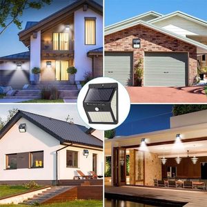 Vente en gros de lampes murales solaires extérieures sans fil à 20 LED PIR, étanches, pour la sécurité, le jardin, l'extérieur, avec détecteur de mouvement - Product Image 4