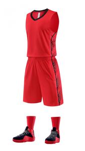 Ensemble d'uniformes de basket-ball pour hommes, léger et respirant, conçu par le fabricant, vêtements de sport en gros personnalisés, sweat-shirt imprimé, maillot - Product Image 6