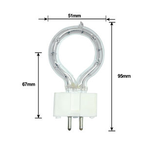 राउक्स 220-240 वी 800w 1000w gx9.5 50 halogen लैंप स्टेज लाइटिंग बॉलरूम लैंप फोटोग्राफी लाइट बल्ब - Product Image 2