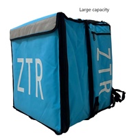 Sac à dos isotherme pour livraison de nourriture, grande capacité, sac à dos de livraison durable, sac à pizza pour livraison en moto