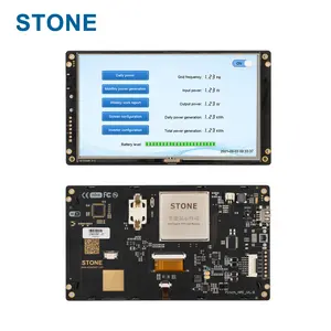 STONE 7 Inch Embedded Tft Lcd Touch Screen Panel With Program And High Resolution Of 800*480 For Industrial Use