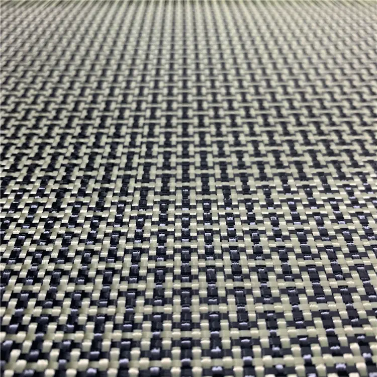 Twill anti cut carbon kevlar hybrid fabric for car parts