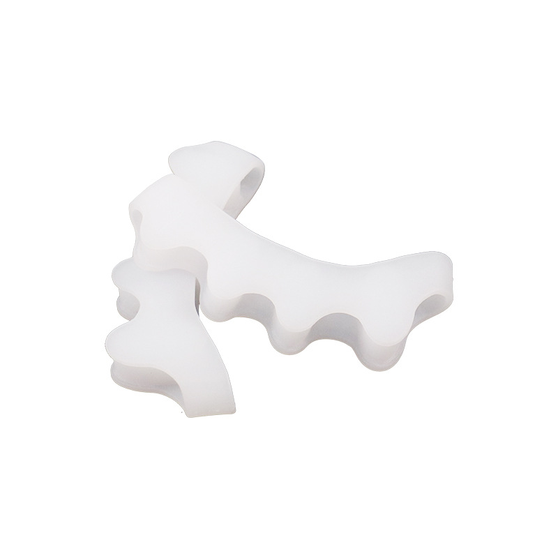 Разделители для пальцев и ног, мягкие силиконовые разделители пальцев для облегчения боли и растяжки большого пальца