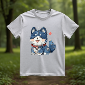 T-Shirt Unisex 210Gsm 100% Cotone, Casual, Traspirante, Resistente, con Stampa DTF, Maglietta da Uomo - Product Image 3