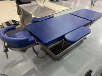 Table d'opération ophtalmologique électrique hydraulique ENT, unité de chaise ophtalmologique en acier inoxydable 304, certifiée CE ISO