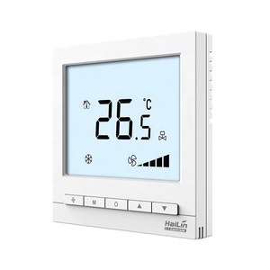 Thermostat de climatisation 24V pour ventilateur moteur BLDC 0-10V à 2 tuyaux avec minuterie marche/arrêt programmable et capteur à distance HL2023DA2-DF-E 0-10 - Product Image 5