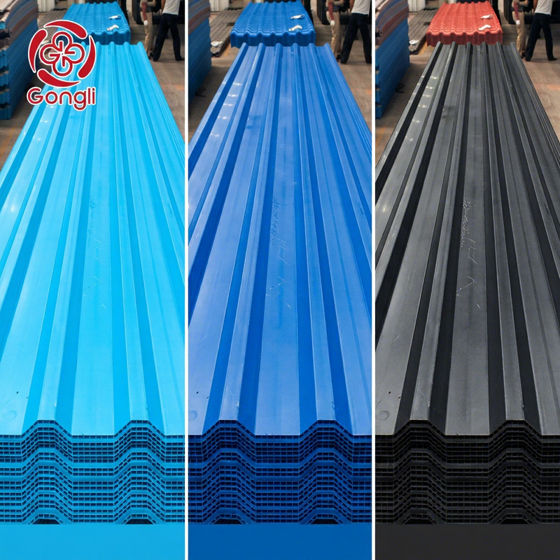 PVC Hollow Roof Tile Heat Resistant