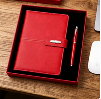Ensemble Cadeau Luxe 2026 de Carnets Personnalisables avec Impression de Logo, Agenda en Cuir PU Rigide, et Stylo – Idéal pour Entreprises