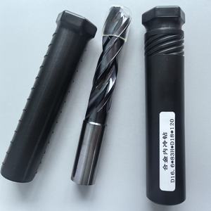 لقمة حفر ملتوية من الفولاذ الكربيدي من فالاكس، قطر 16.6 × ارتفاع 83 × طول 120، قلب صلب مع طلاء نحاسي وتبريد داخلي، لقم حفر لماكينات الطحن CNC - Product Image 3