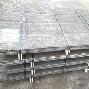 <span class=keywords><strong>Plaque</strong></span> d'usure bimétallique Q235/Q345 avec revêtement en carbure de chrome, résistante à l'abrasion, pour découpe à l'arc immergé - Product Image 1