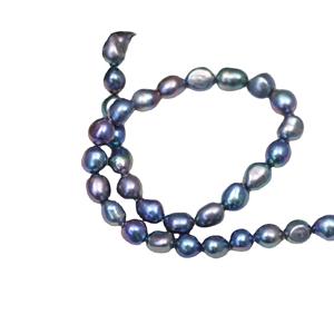 Perlas Cultivadas de Agua Dulce Blancas de 10-11 mm, Perlas de Pan Mantou al por Mayor, Accesorios para DIY - Product Image 5