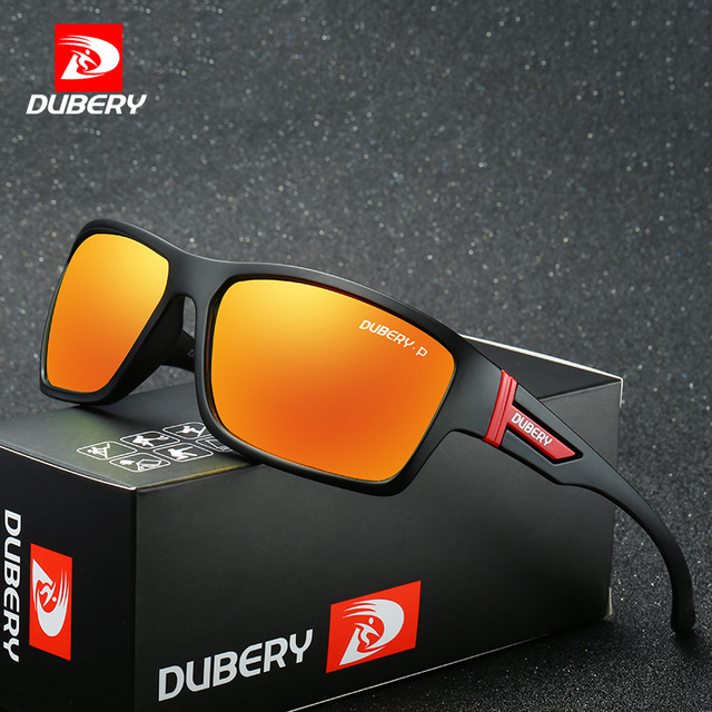 DUBERY Cheap Polarized Sport Sunglasses Men's Driving Shades Male Sun Glasses for Men Luxury Brand Oculos