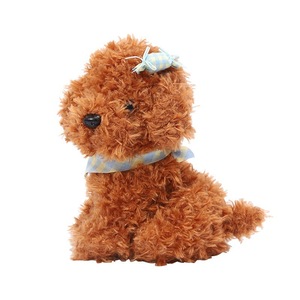 Jouets en peluche vente en gros PP coton Super doux peluche 8 pouces soulagement du stress brodé anniversaire griffe Machine mignon bonbons chien poupées - Product Image 6
