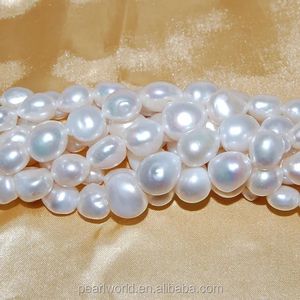 <span class=keywords><strong>Perle</strong></span> <span class=keywords><strong>de</strong></span> <span class=keywords><strong>culture</strong></span> d'eau douce <span class=keywords><strong>de</strong></span> haute qualité, grande taille, forme baroque, trou large <span class=keywords><strong>de</strong></span> 12-13 mm - Product Image 4