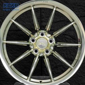 Jantes forgées 6061T6 personnalisées, concaves profondes, dorées, 18 pouces pour Ferrari, <span class=keywords><strong>Alfa</strong></span> <span class=keywords><strong>Romeo</strong></span>, Pagani, Maserati, jantes <span class=keywords><strong>de</strong></span> voiture - Product Image 3