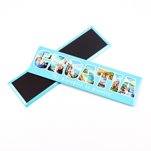 Imán de Recuerdo de la República de <span class=keywords><strong>Croacia</strong></span> con Diseño Personalizado, Imán Metálico para Refrigerador, Placa de Estaño Turística - Product Image 2