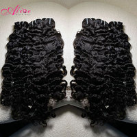 Extensions de cheveux humains vierges brésiliens 12A en gros, lots de cheveux Remy ondulés naturels, usine de Xuchang