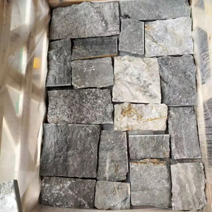 Exterior and <strong>Interior</strong> <strong>Grey</strong> Limestone Stone Tiles Wall <strong>Cladding</strong> - Product Image 1