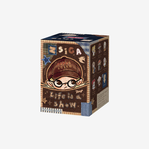 Figurines d'action authentiques POP MART Zsiga Life Is a Show MINI, boîte mystère, lot de 8 pièces, jouet de designer, figurines de collection Chibi, cadeaux de bureau - Product Image 2