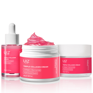 Fabrika üreticisi üçlü kollajen karmaşık Serum donuk cilt besleyici için hafif niasinamid özelleştirilmiş OEM - Product Image 1