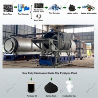 Equipo de Pirólisis Industrial para Neumáticos de Desecho, Máquina de Reciclaje de Neumáticos con Capacidad de 15 Toneladas por Día, Máquina de Pirólisis de Neumáticos con Certificación CE
